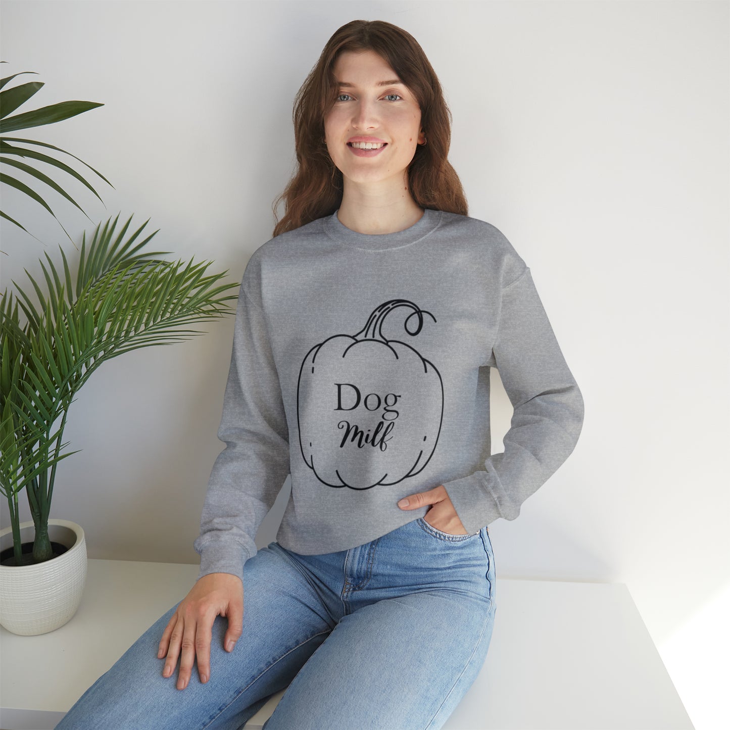 Fall Dog MILF Sweatshirt