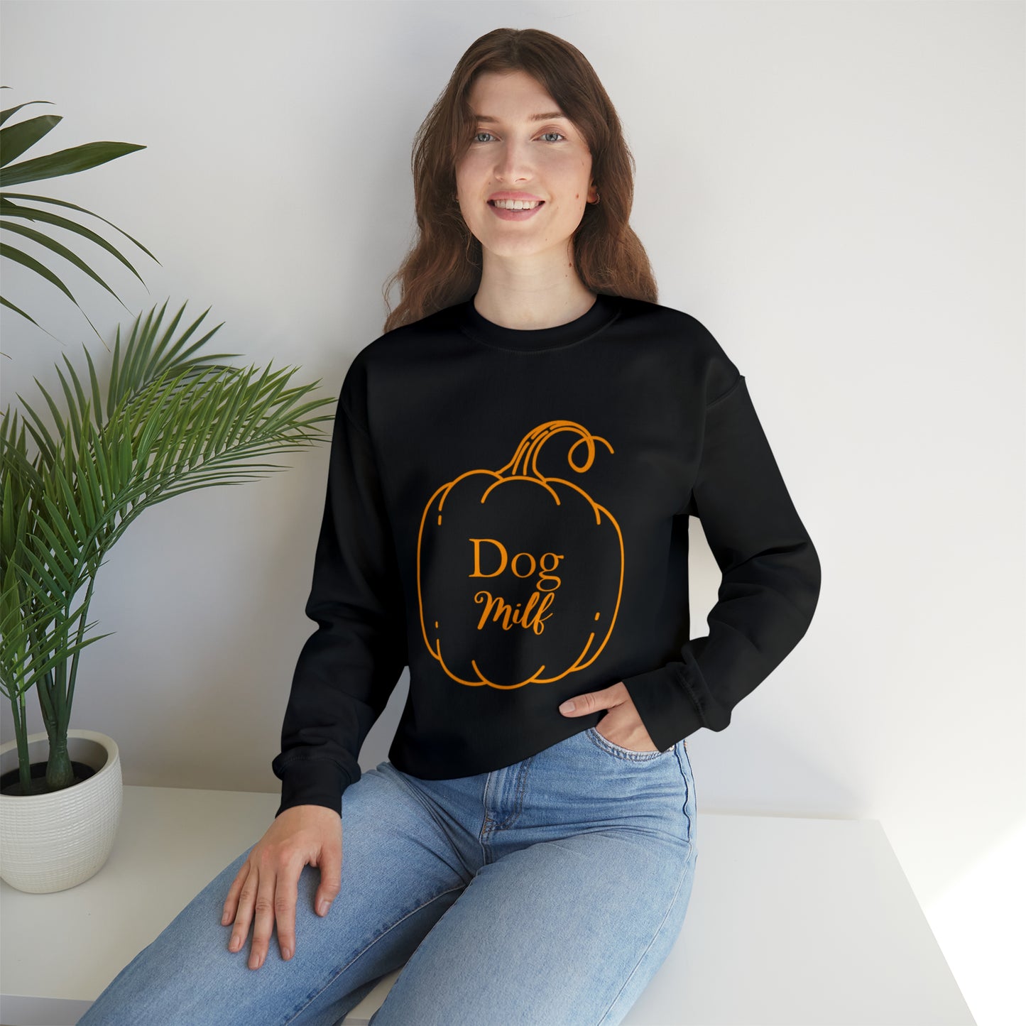 Fall Dog MILF Sweatshirt