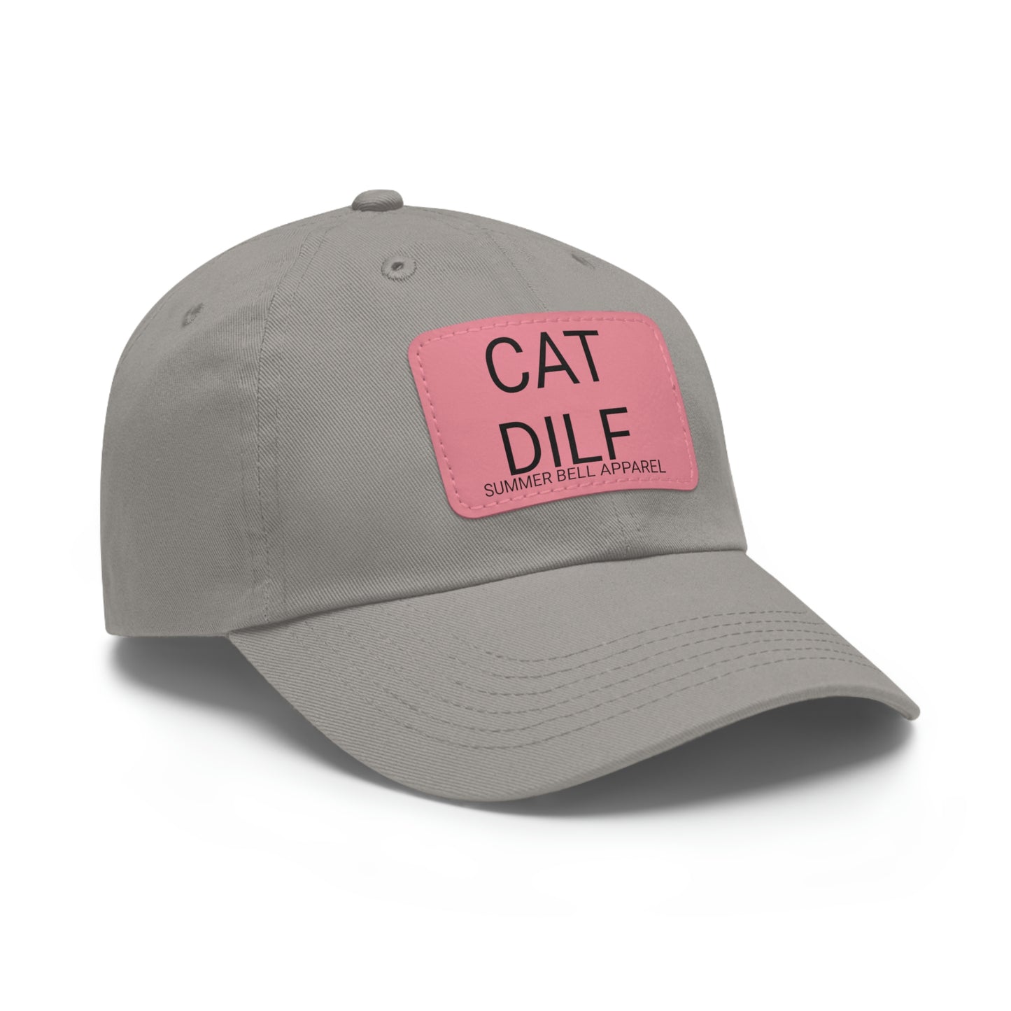 CAT DILF Hat with Leather Patch