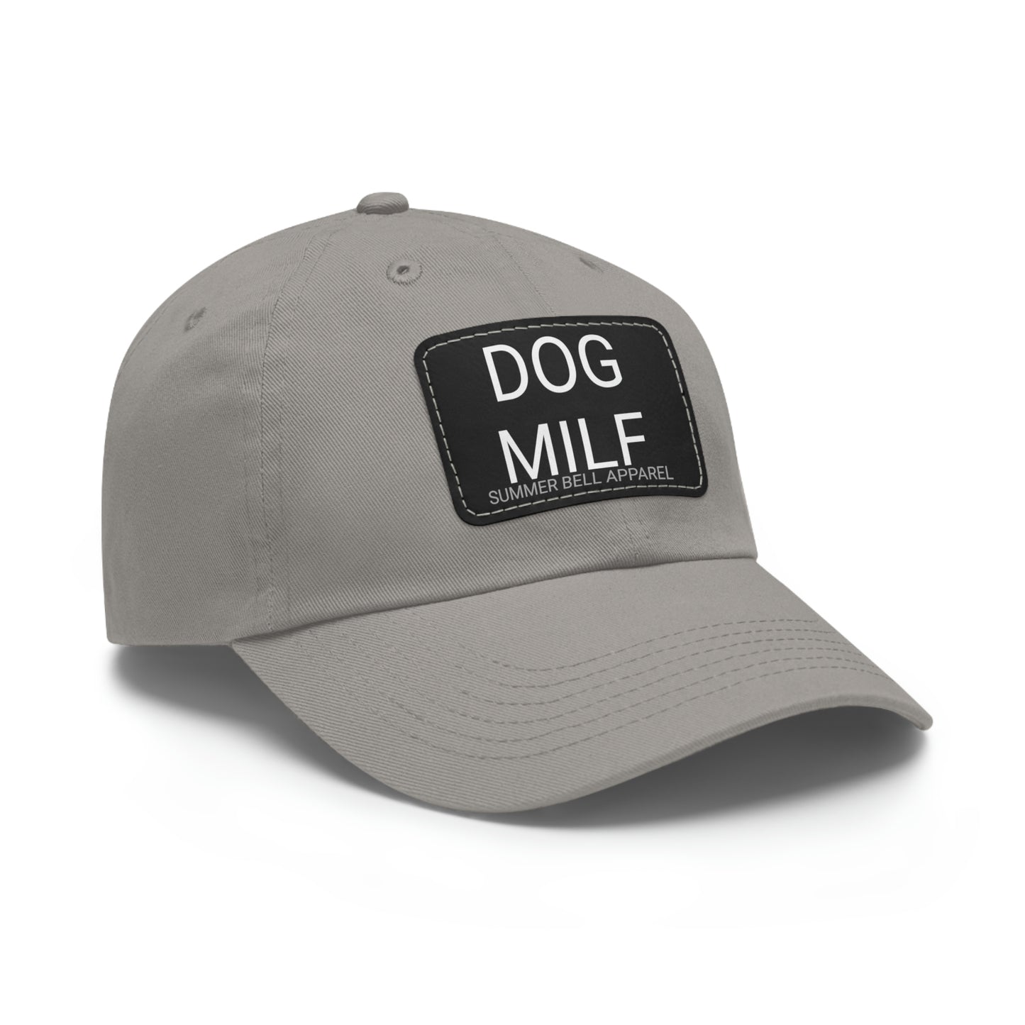 DOG MILF Hat with Leather Patch