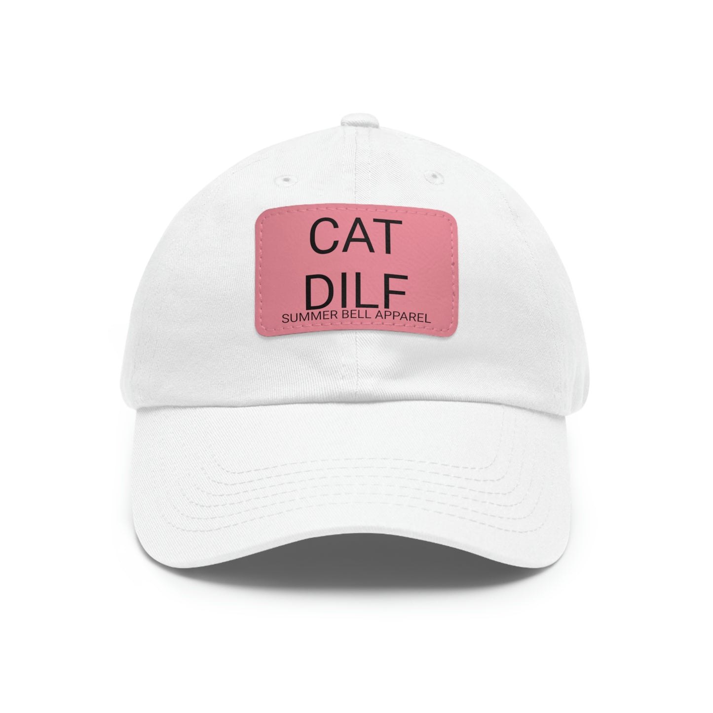 CAT DILF Hat with Leather Patch