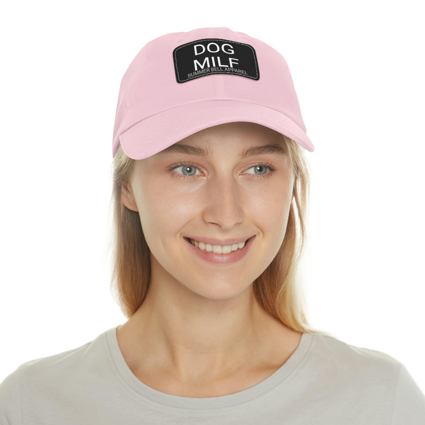 DOG MILF Hat with Leather Patch