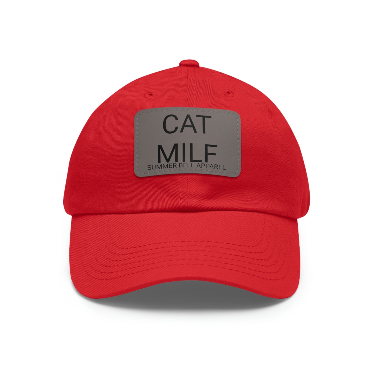 CAT MILF Hat with Leather Patch