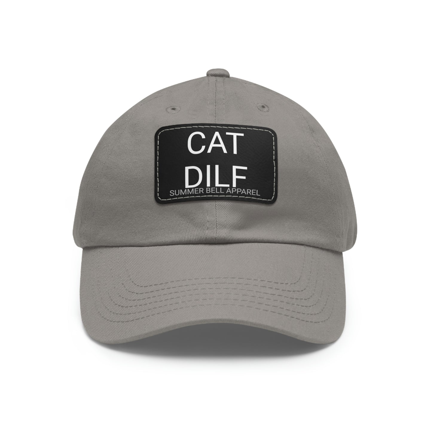 CAT DILF Hat with Leather Patch