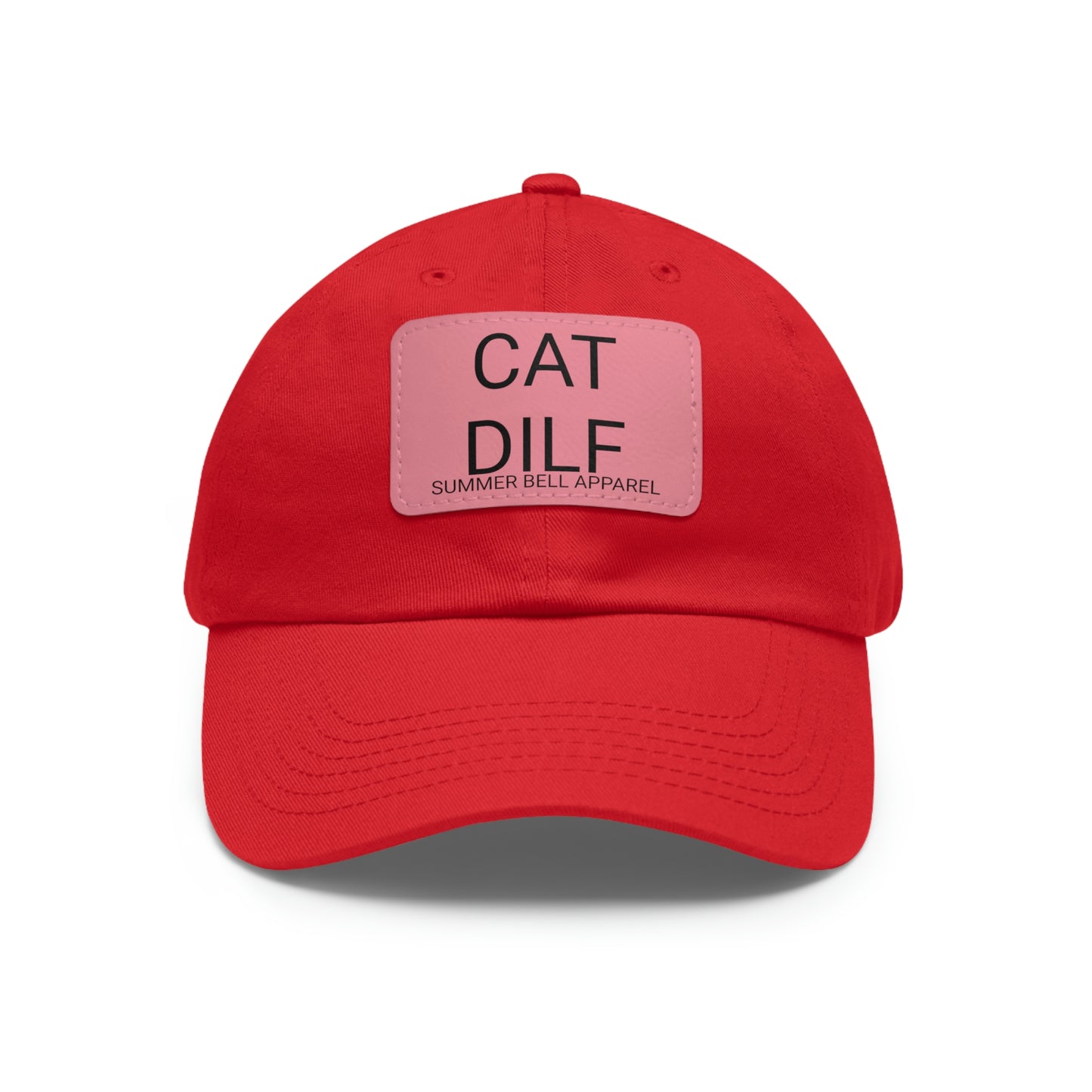 CAT DILF Hat with Leather Patch