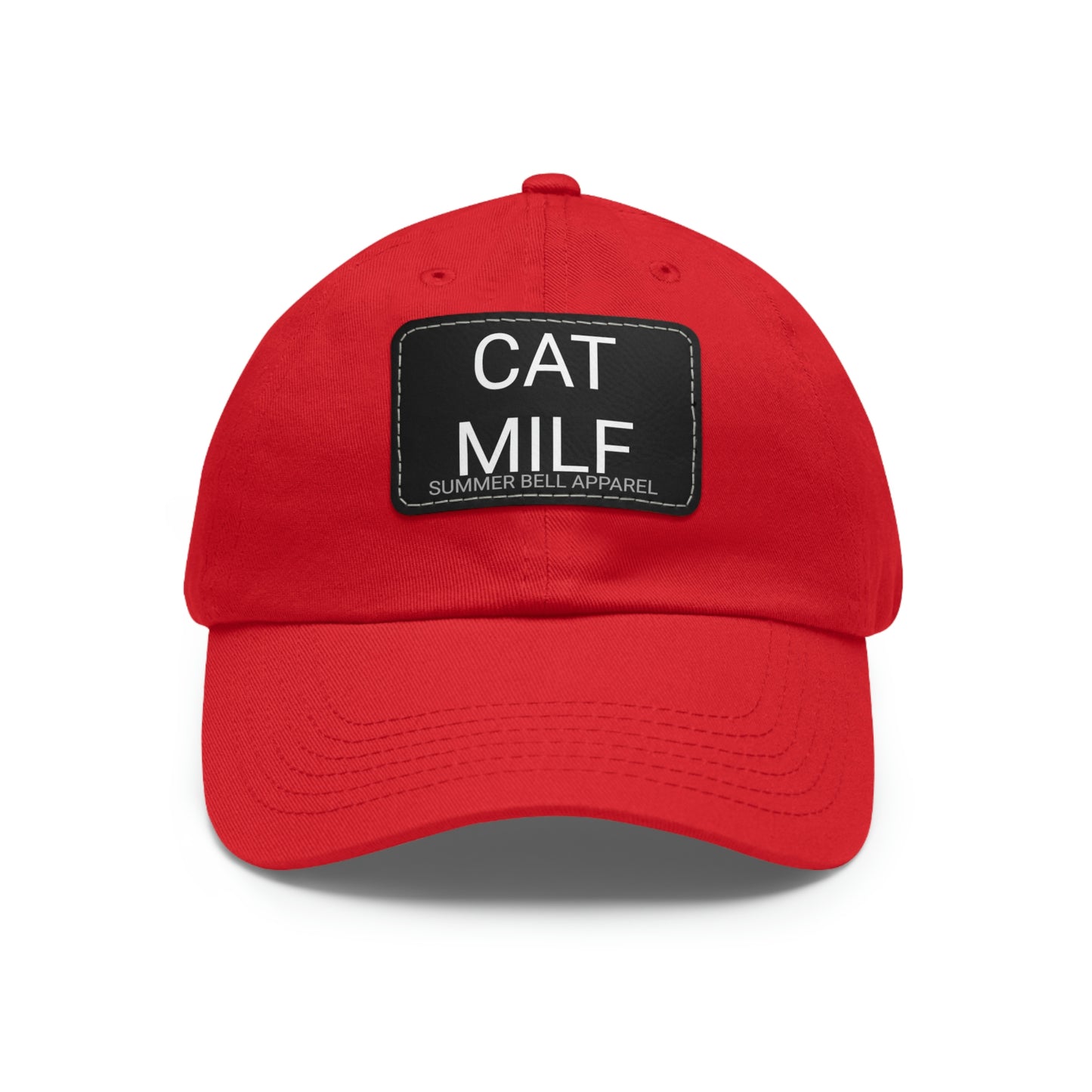 CAT MILF Hat with Leather Patch