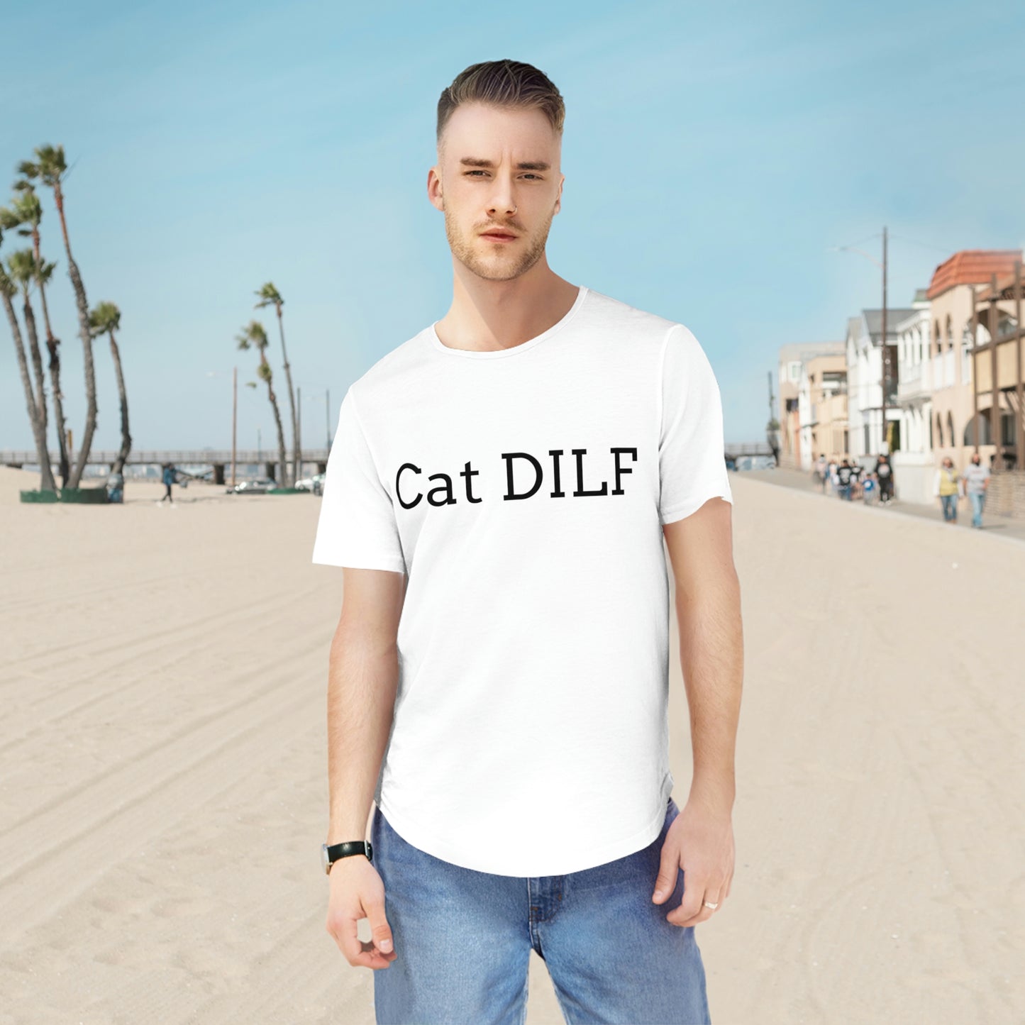 Cat DILF Ultra Cotton Tee