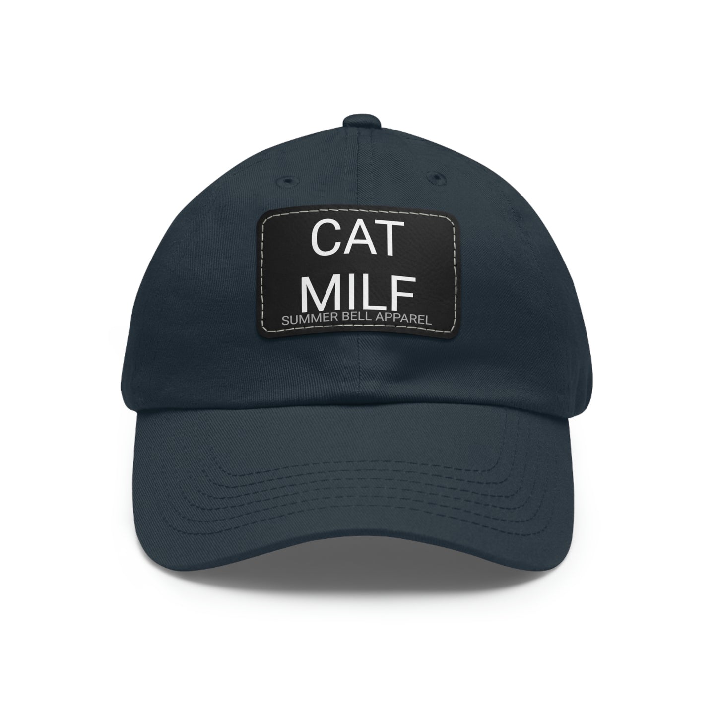 CAT MILF Hat with Leather Patch