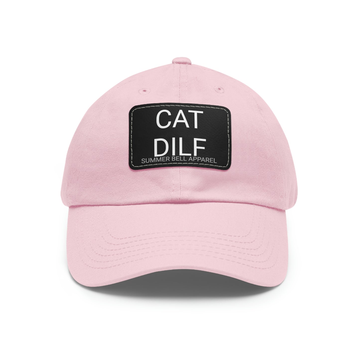 CAT DILF Hat with Leather Patch