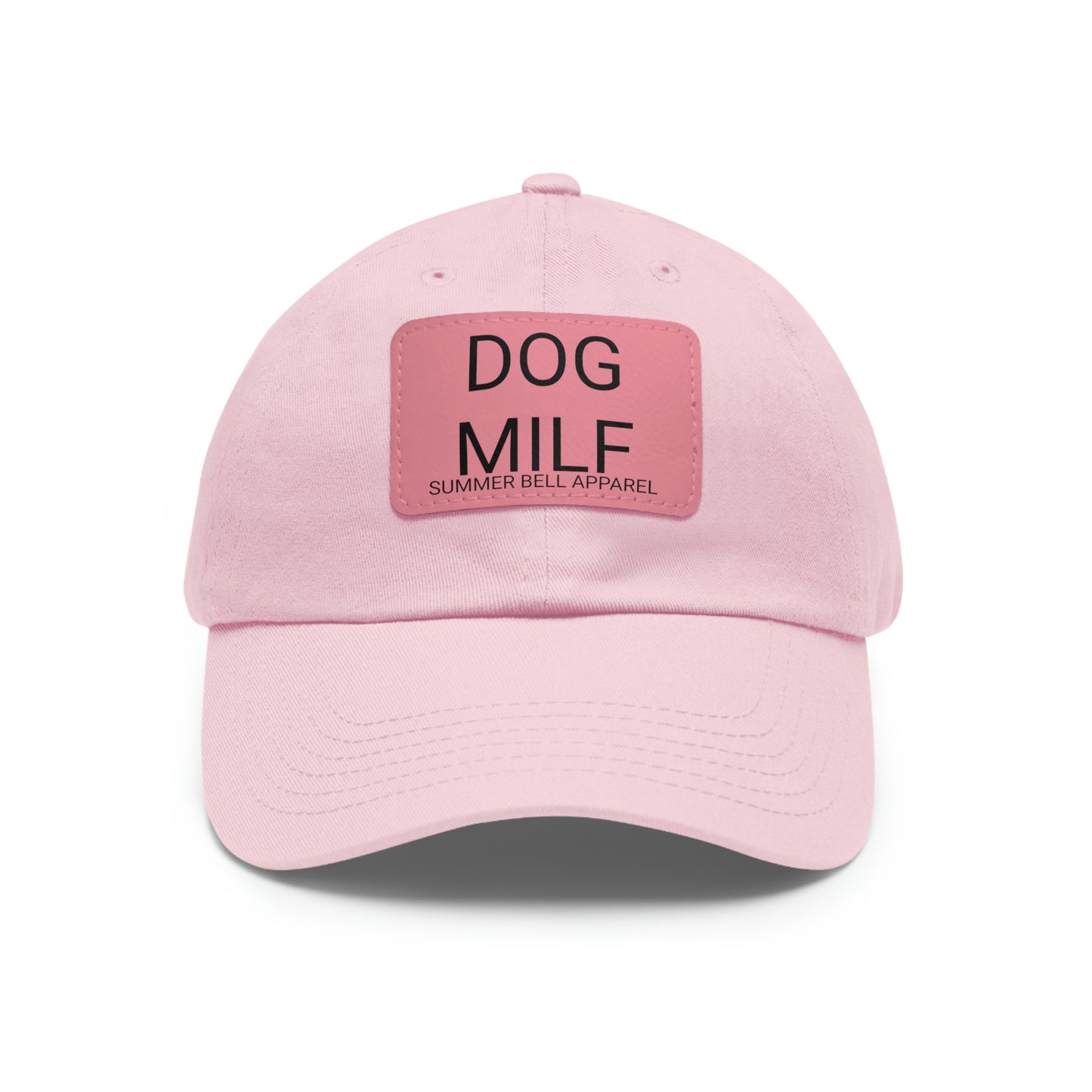 DOG MILF Hat with Leather Patch