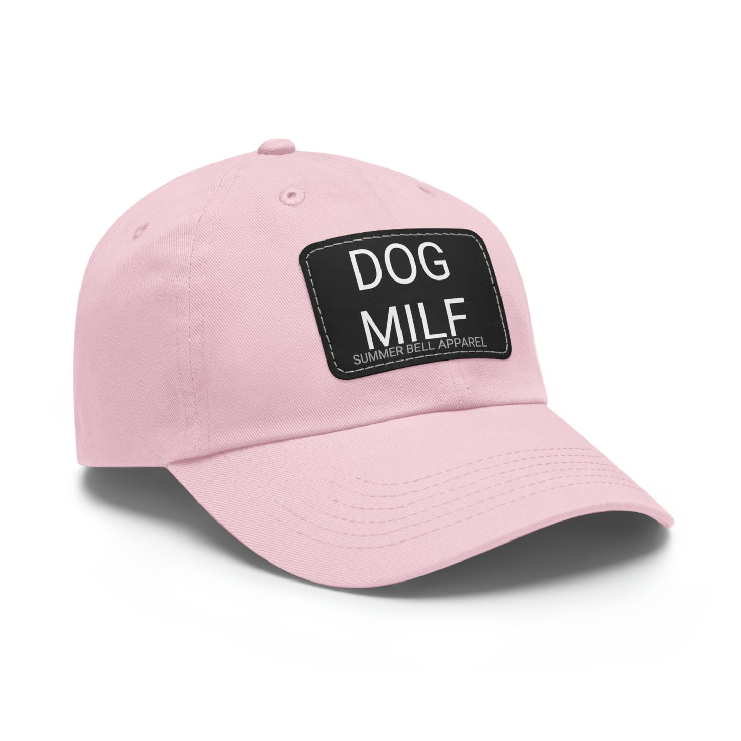 DOG MILF Hat with Leather Patch