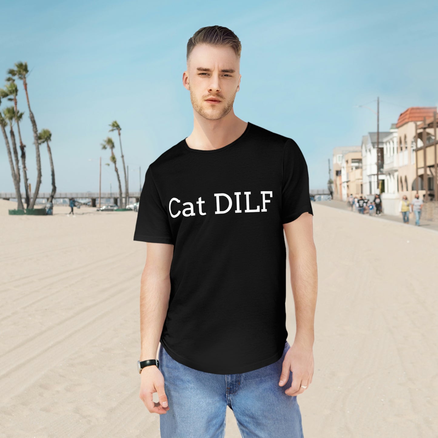 Cat DILF Ultra Cotton Tee