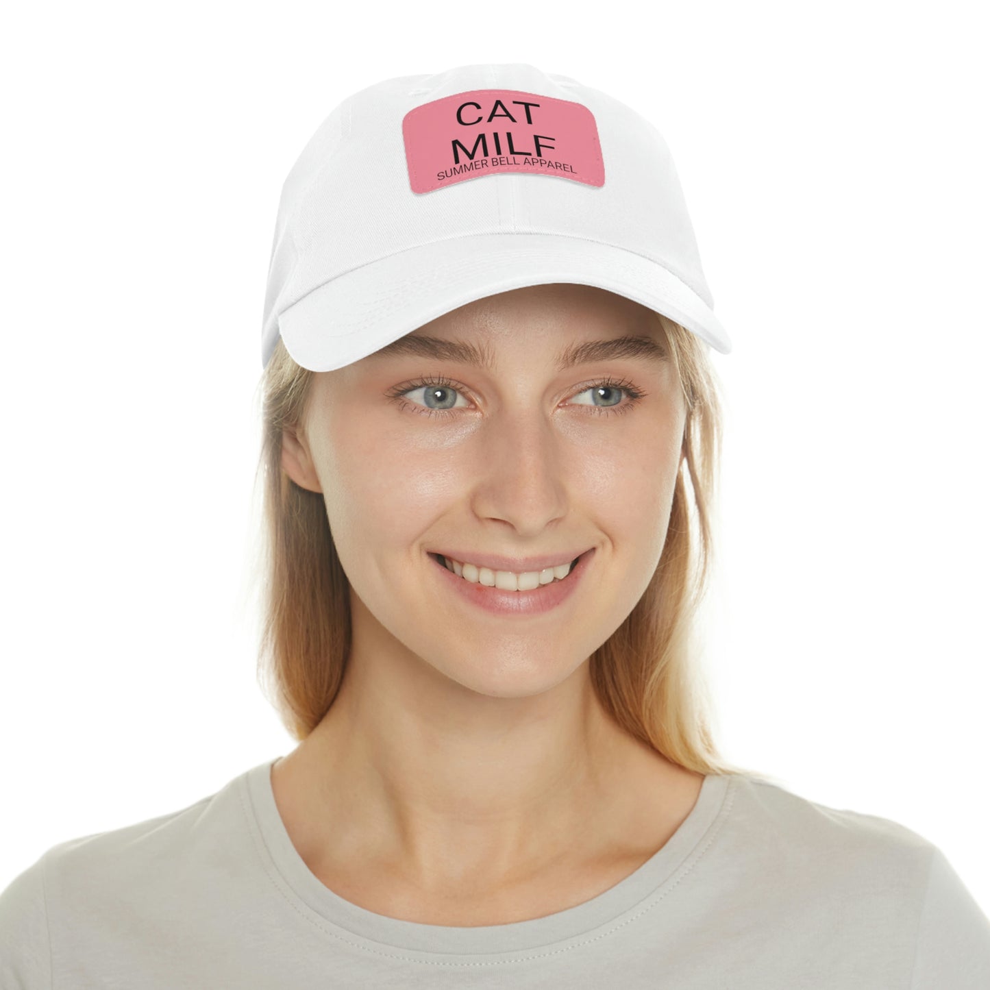 CAT MILF Hat with Leather Patch