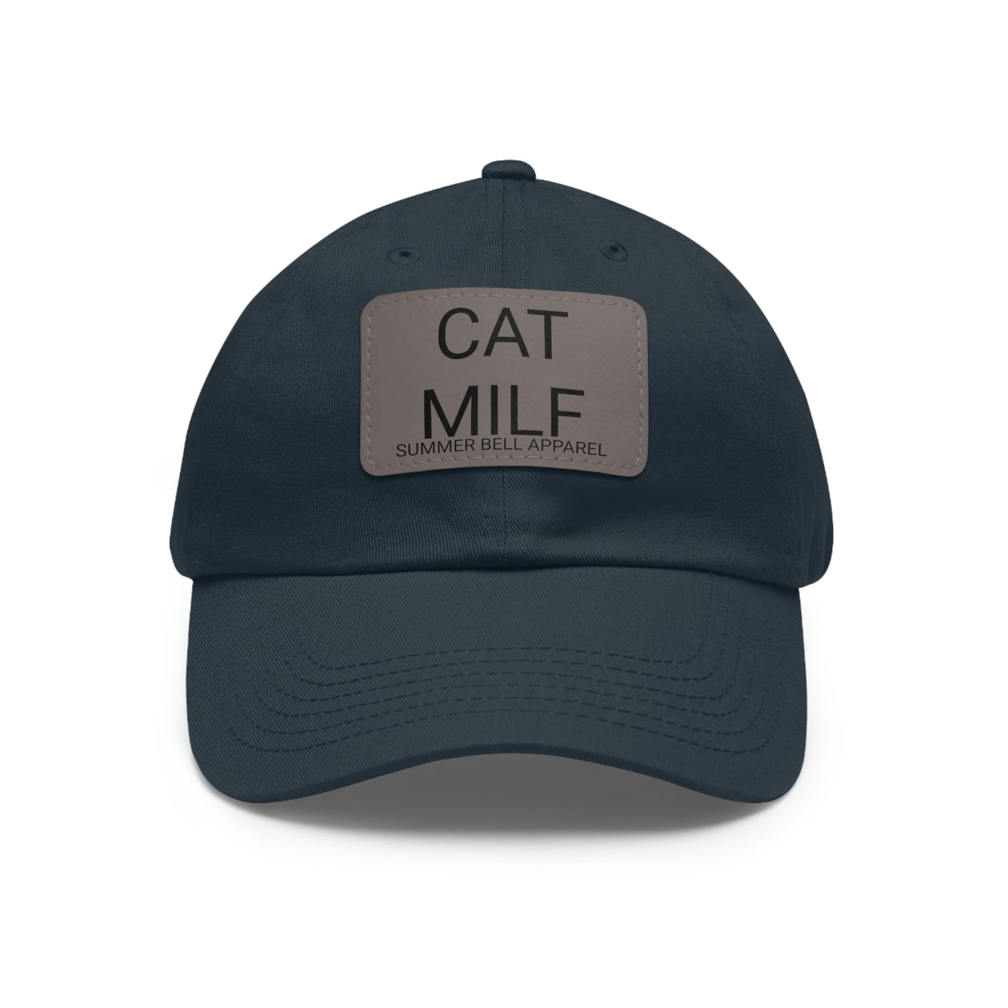 CAT MILF Hat with Leather Patch