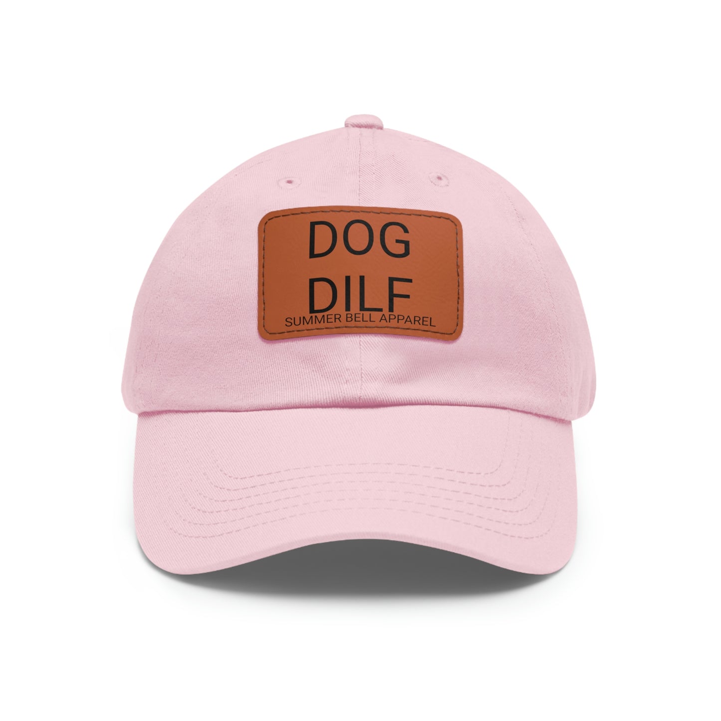 DOG DILF Hat with Leather Patch