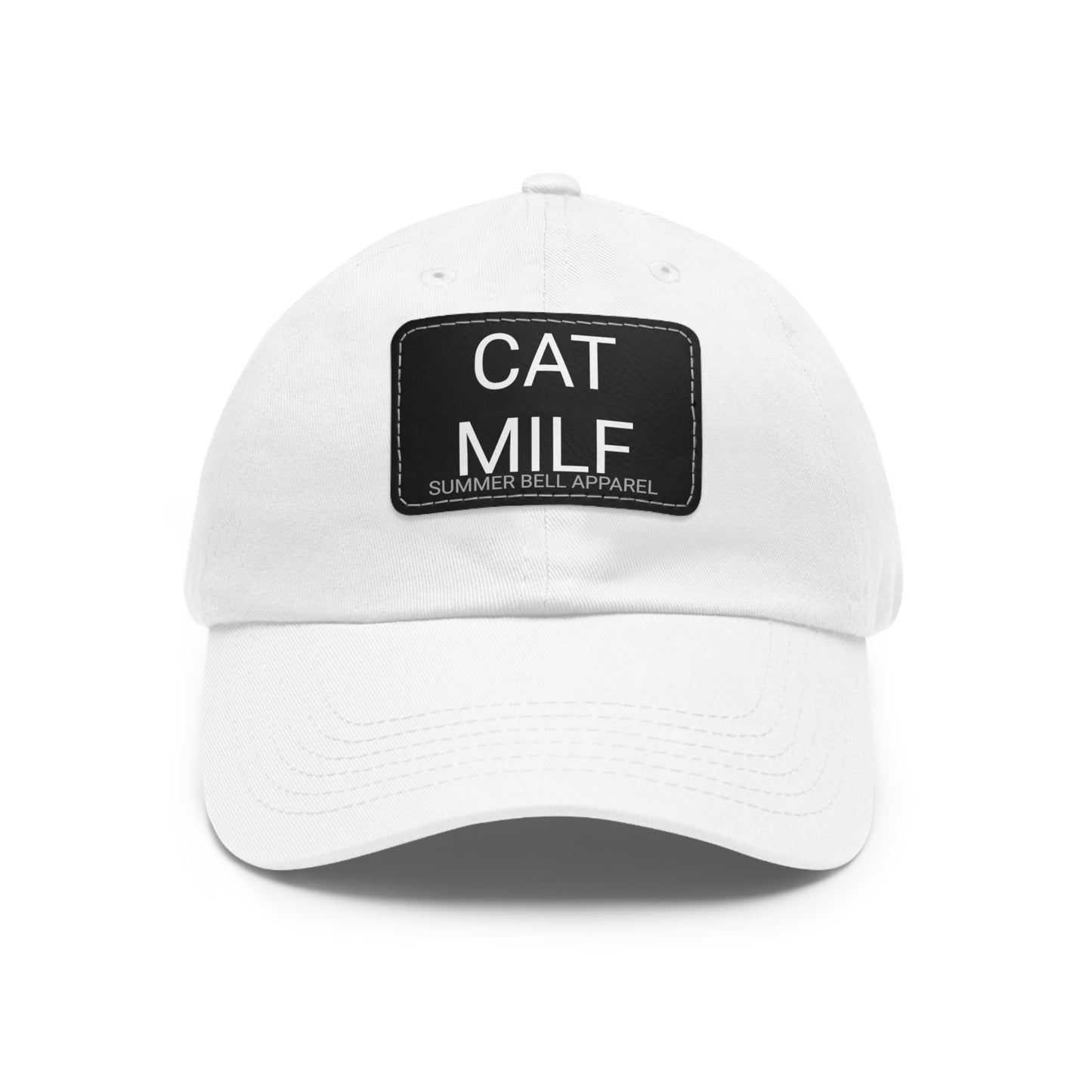 CAT MILF Hat with Leather Patch