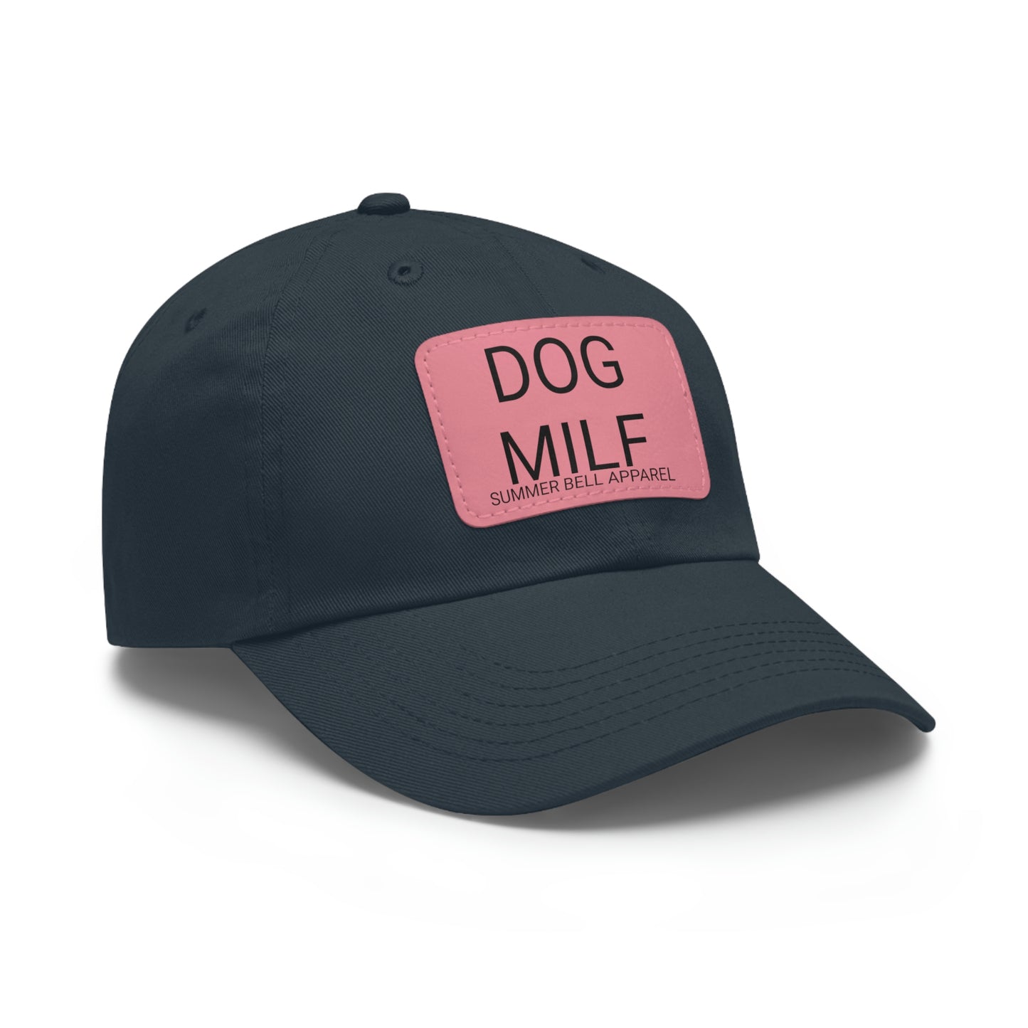 DOG MILF Hat with Leather Patch