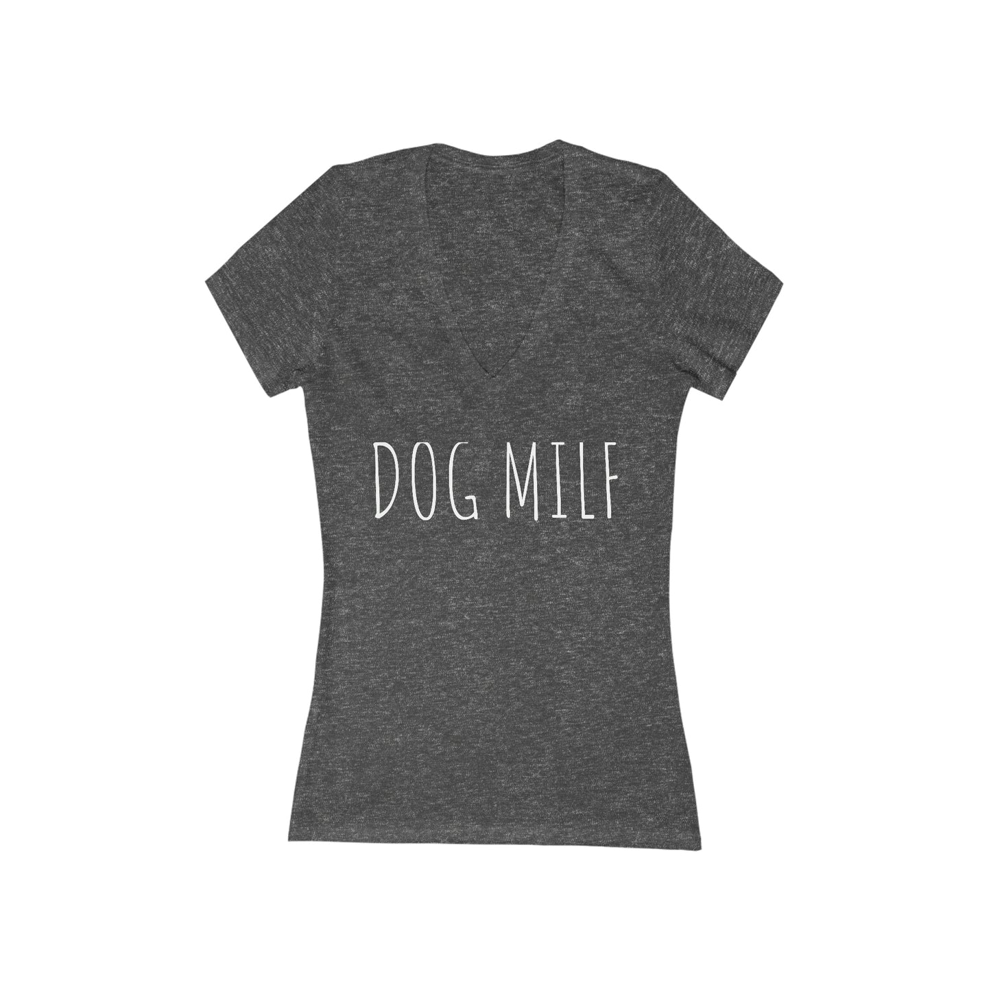 Dog MILF Deep V-Neck Tee