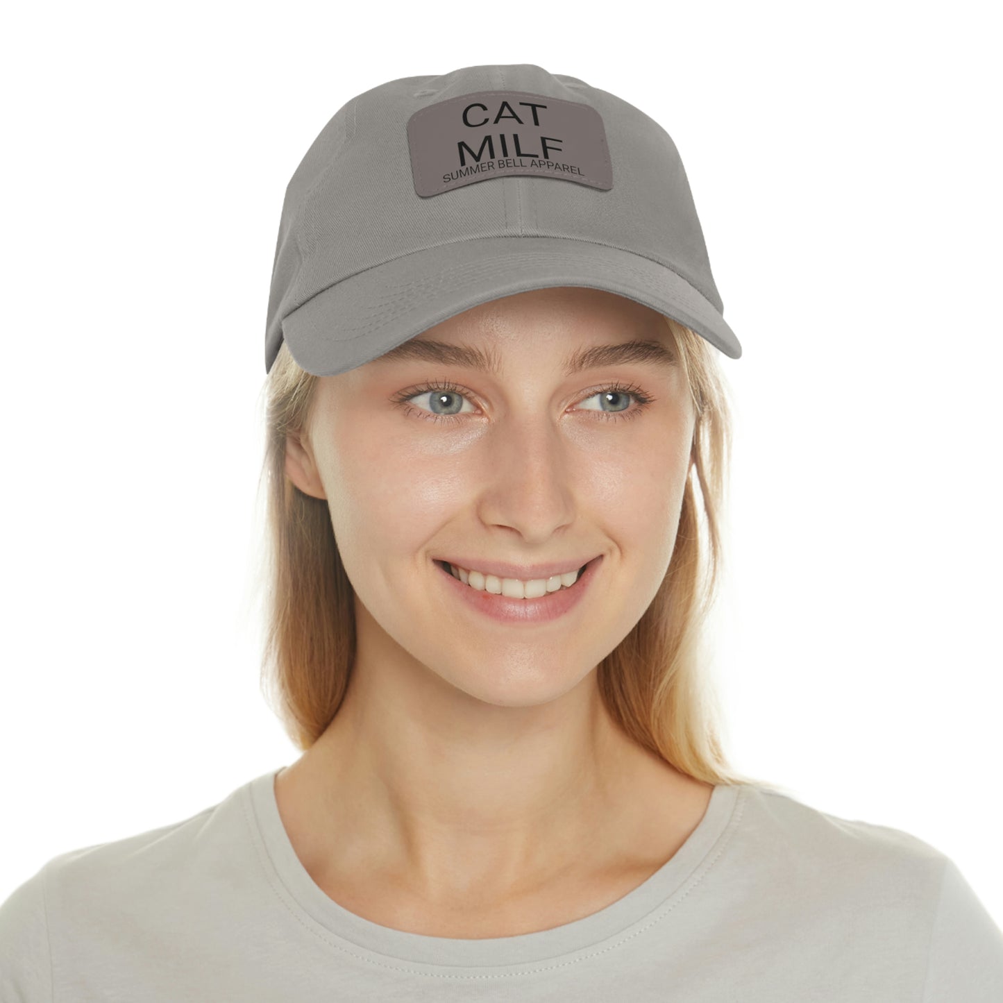 CAT MILF Hat with Leather Patch