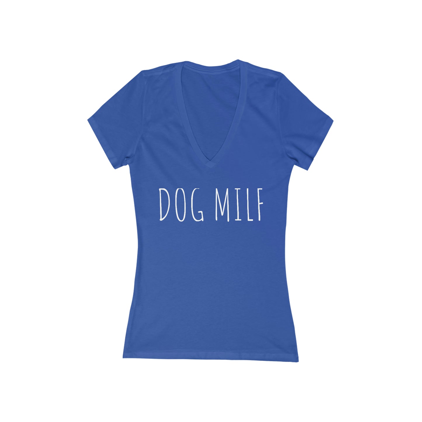 Dog MILF Deep V-Neck Tee