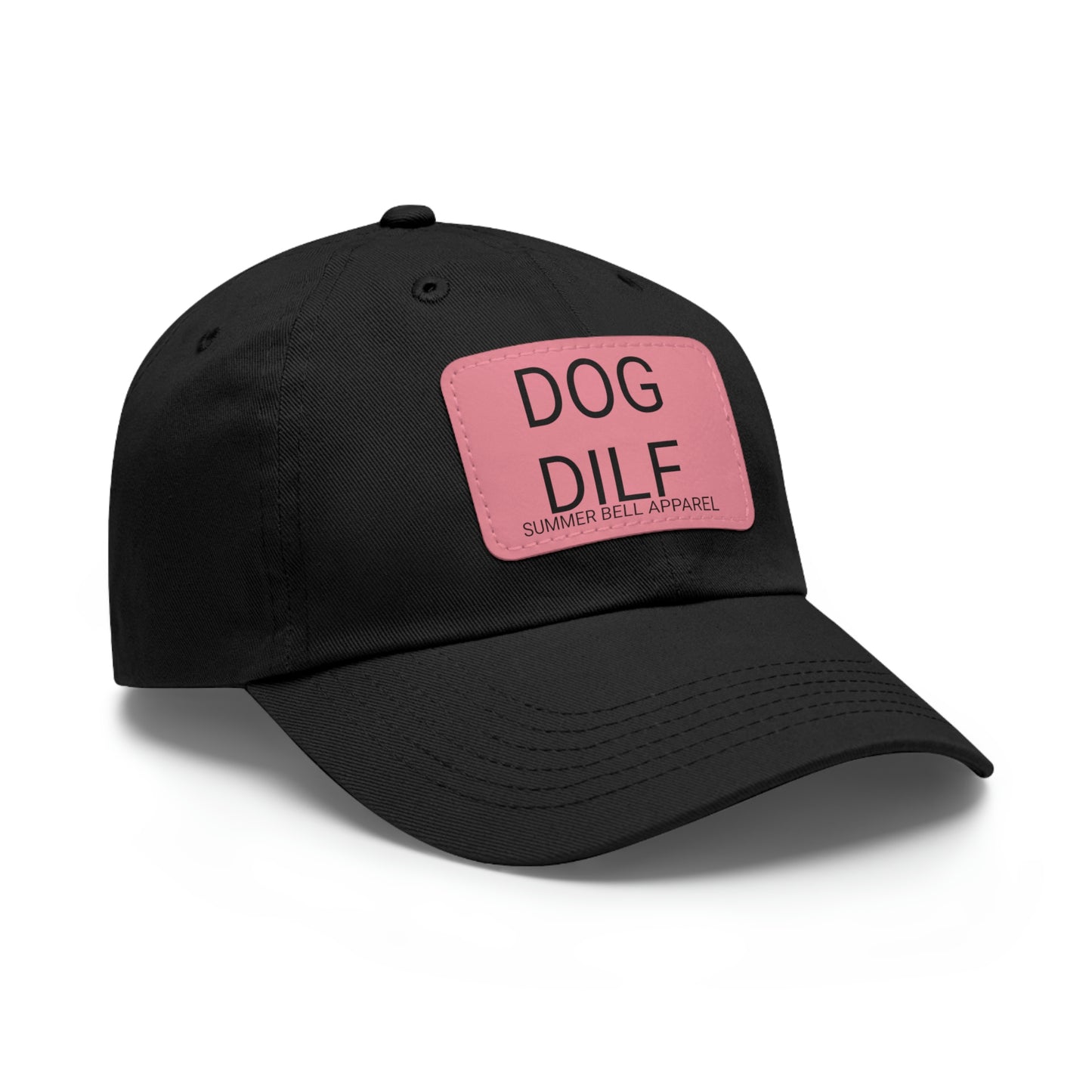 DOG DILF Hat with Leather Patch