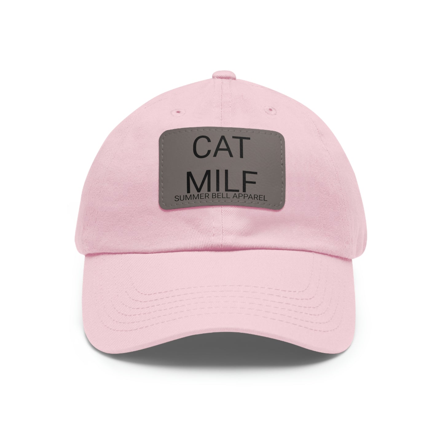 CAT MILF Hat with Leather Patch