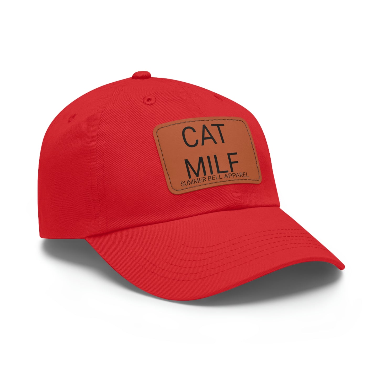 CAT MILF Hat with Leather Patch