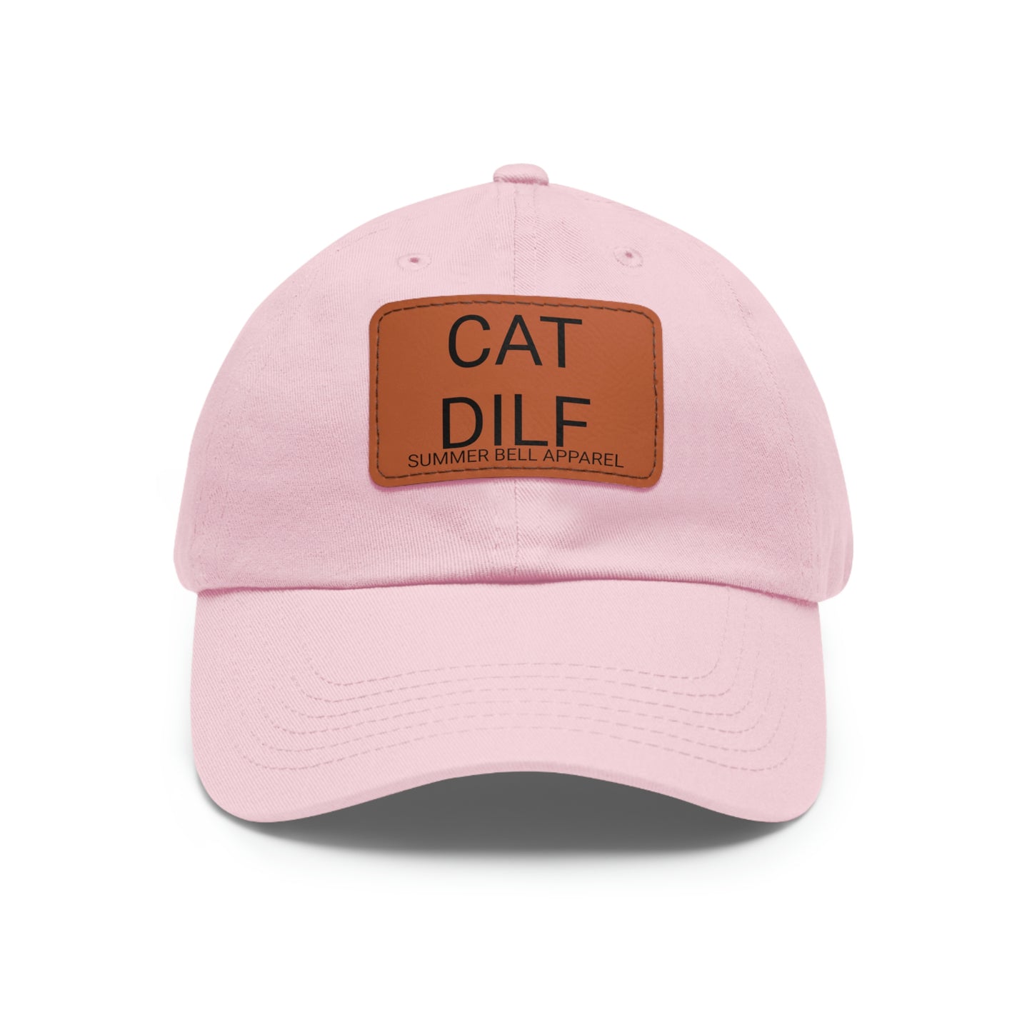 CAT DILF Hat with Leather Patch