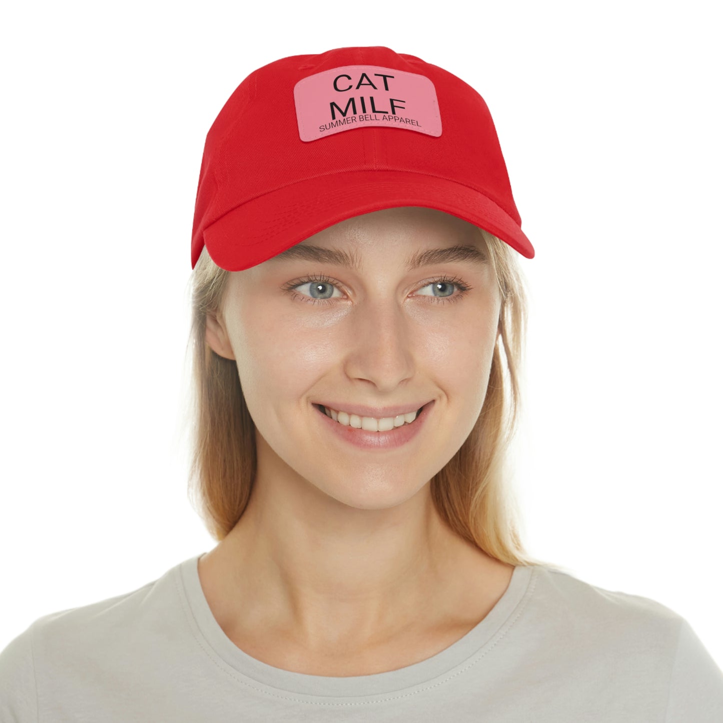 CAT MILF Hat with Leather Patch