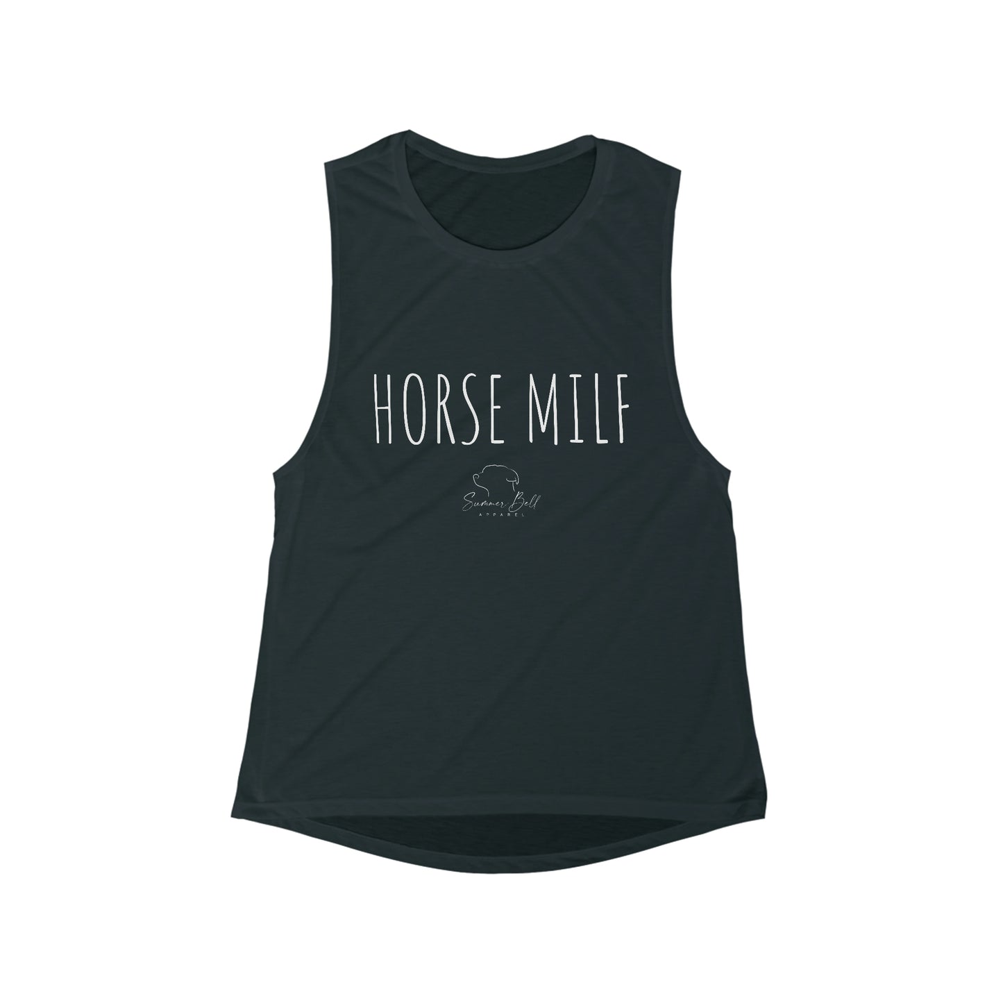 Women's HORSE MILF Muscle Tank