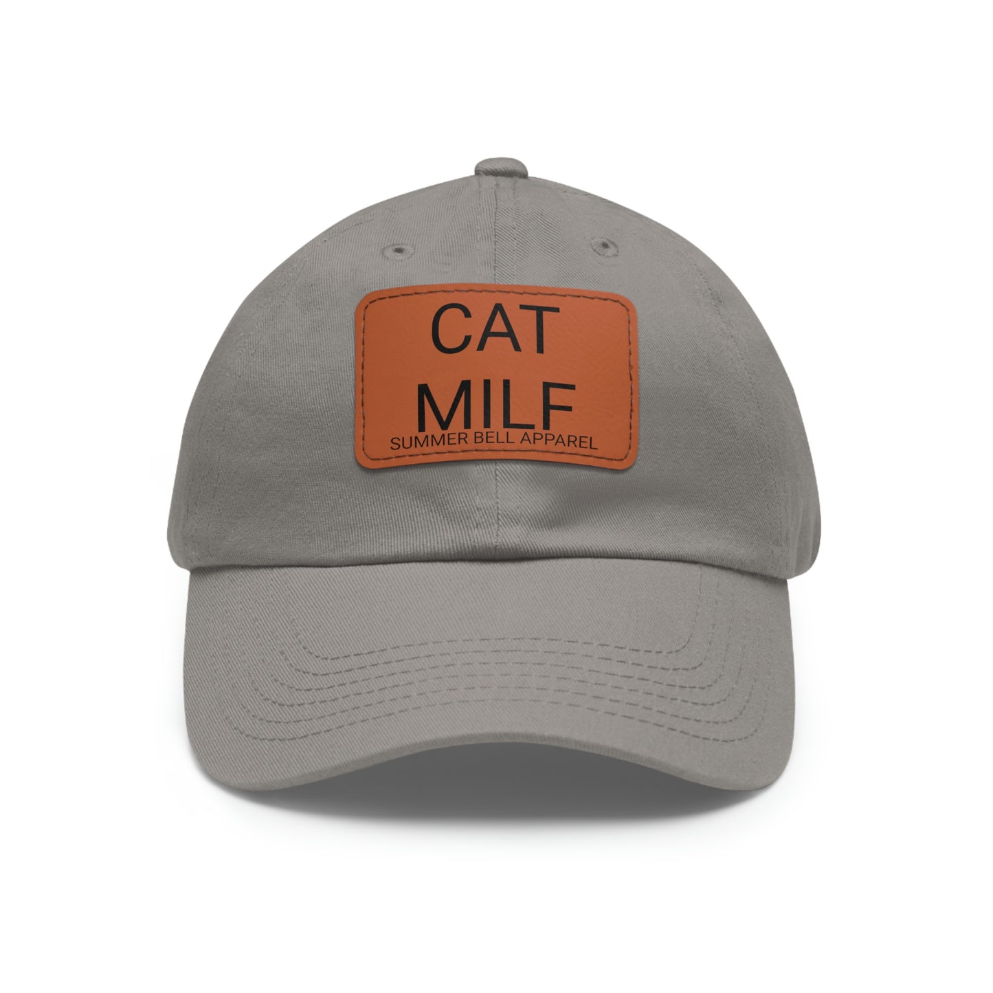 CAT MILF Hat with Leather Patch