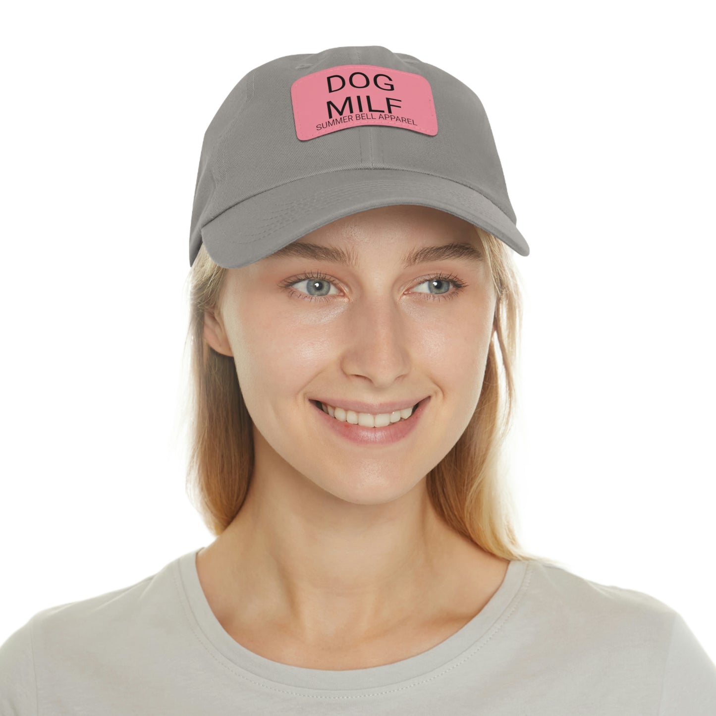 DOG MILF Hat with Leather Patch