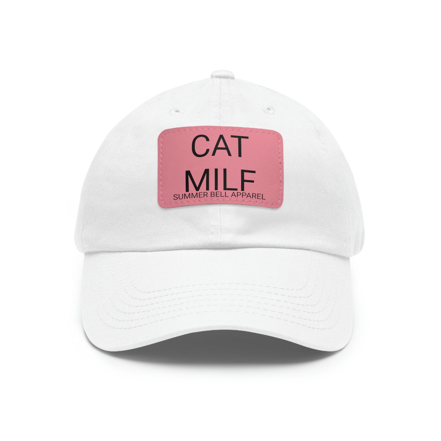 CAT MILF Hat with Leather Patch