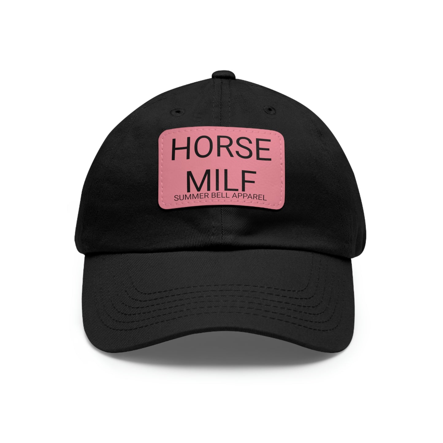 HORSE MILF Hat with Leather Patch