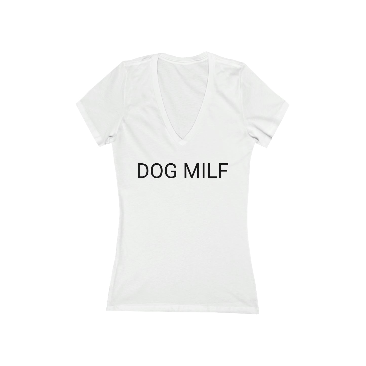 Dog MILF Deep V-Neck Tee