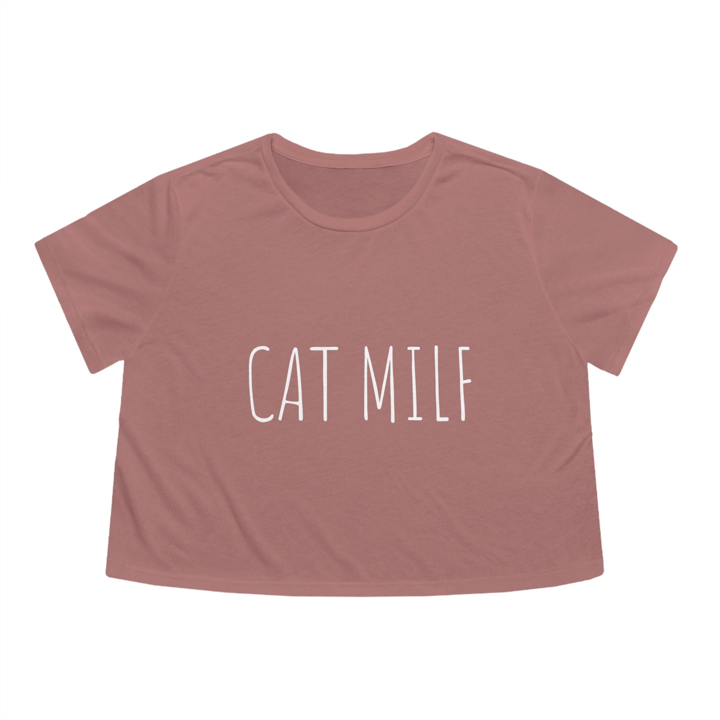 Women's CAT MILF Cropped Tee