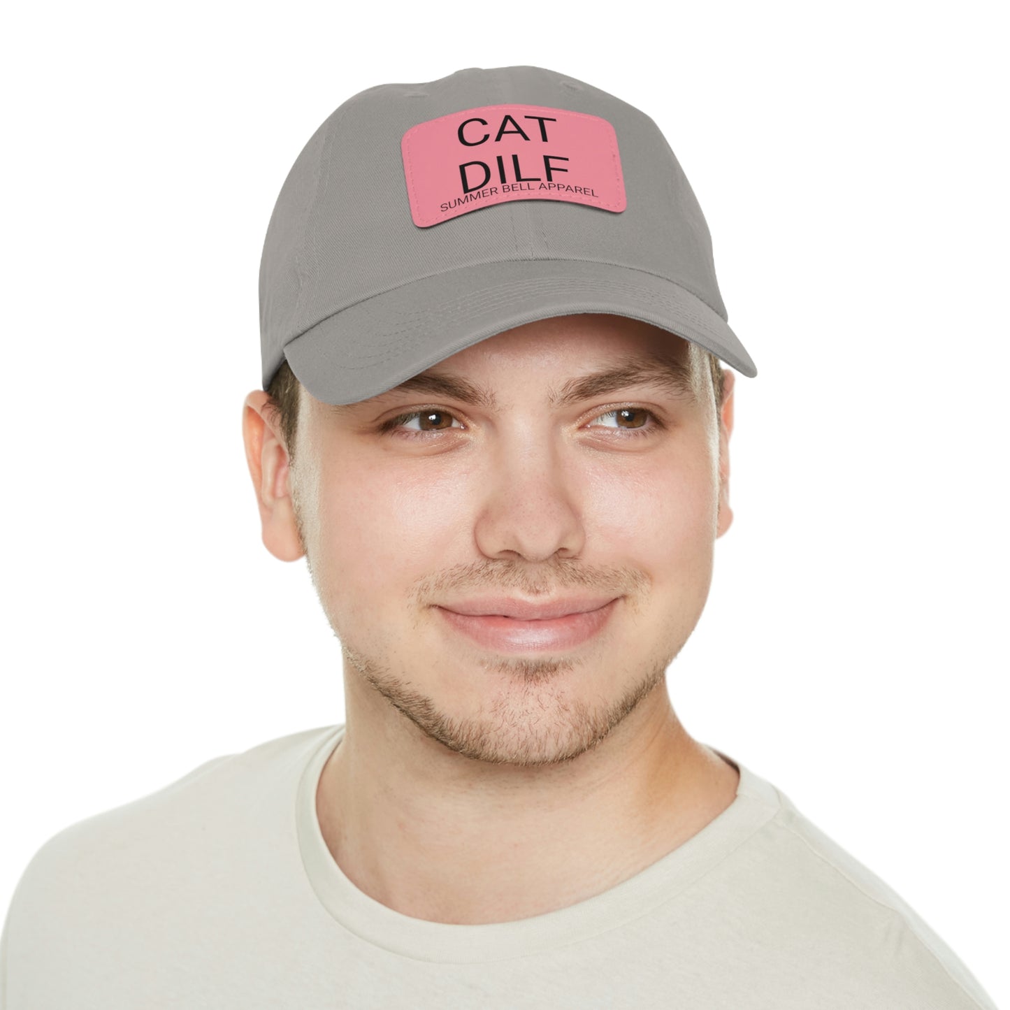 CAT DILF Hat with Leather Patch