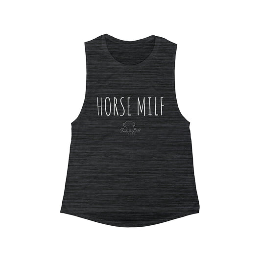 Women's HORSE MILF Muscle Tank