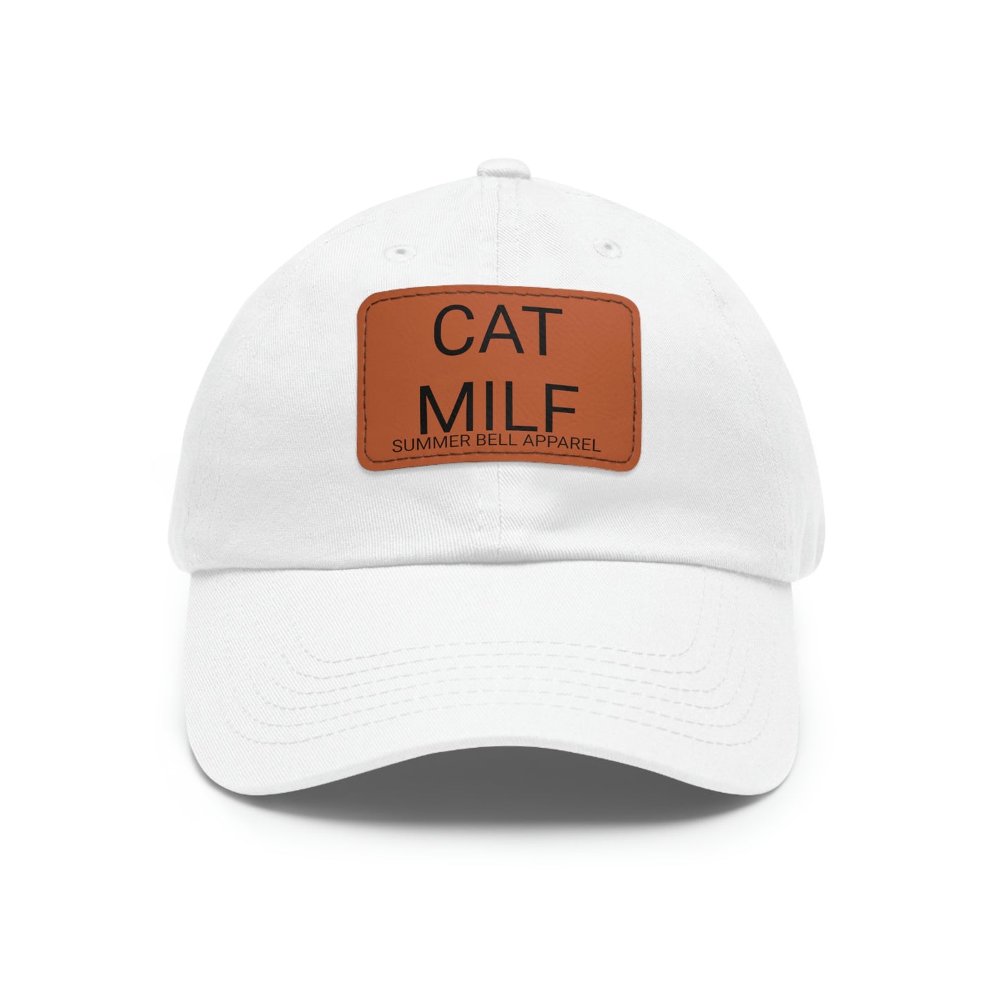 CAT MILF Hat with Leather Patch