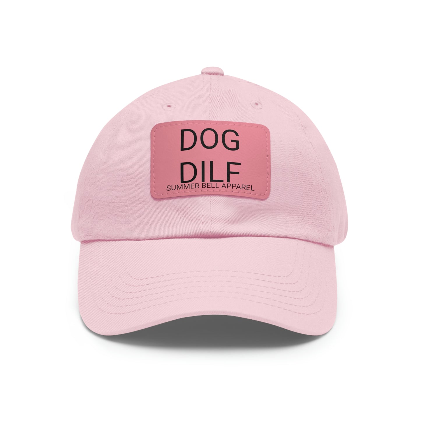 DOG DILF Hat with Leather Patch