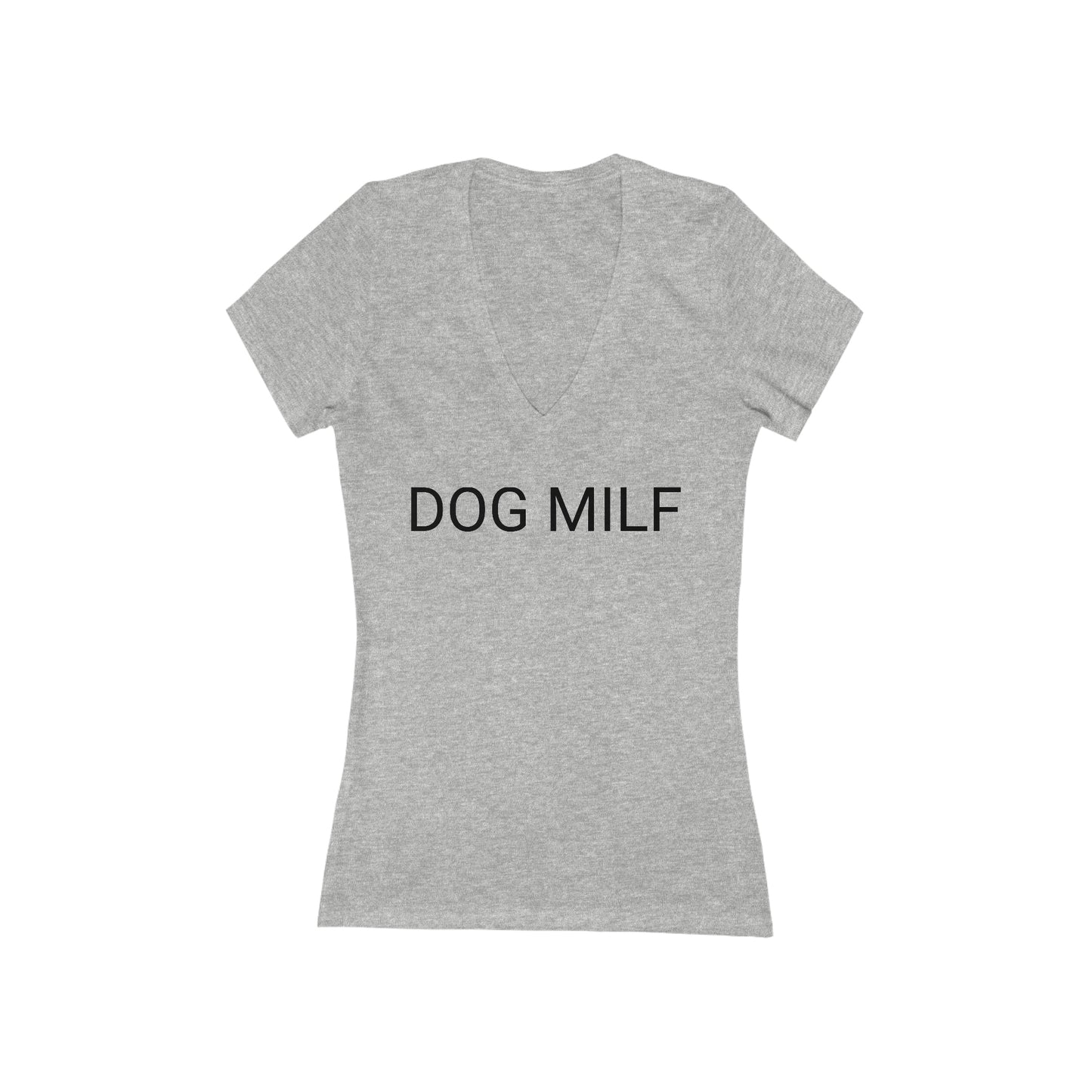 Dog MILF Deep V-Neck Tee