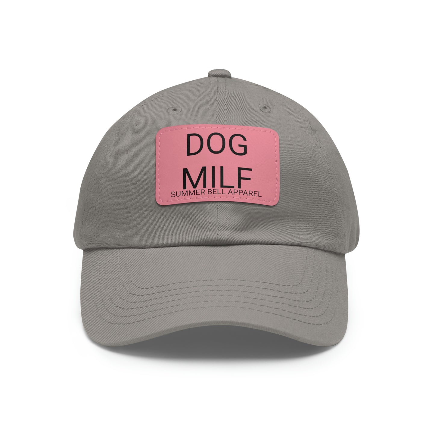 DOG MILF Hat with Leather Patch