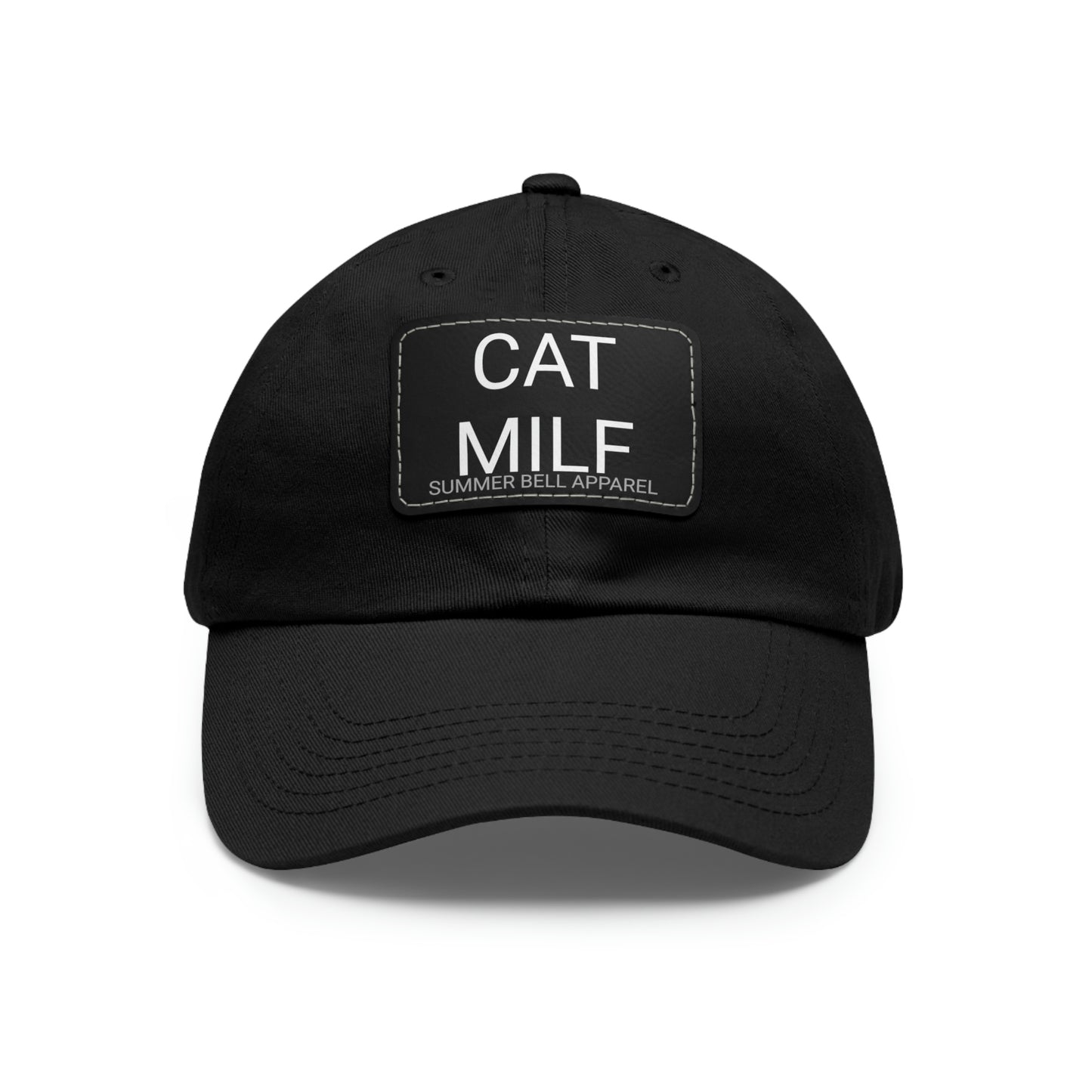 CAT MILF Hat with Leather Patch