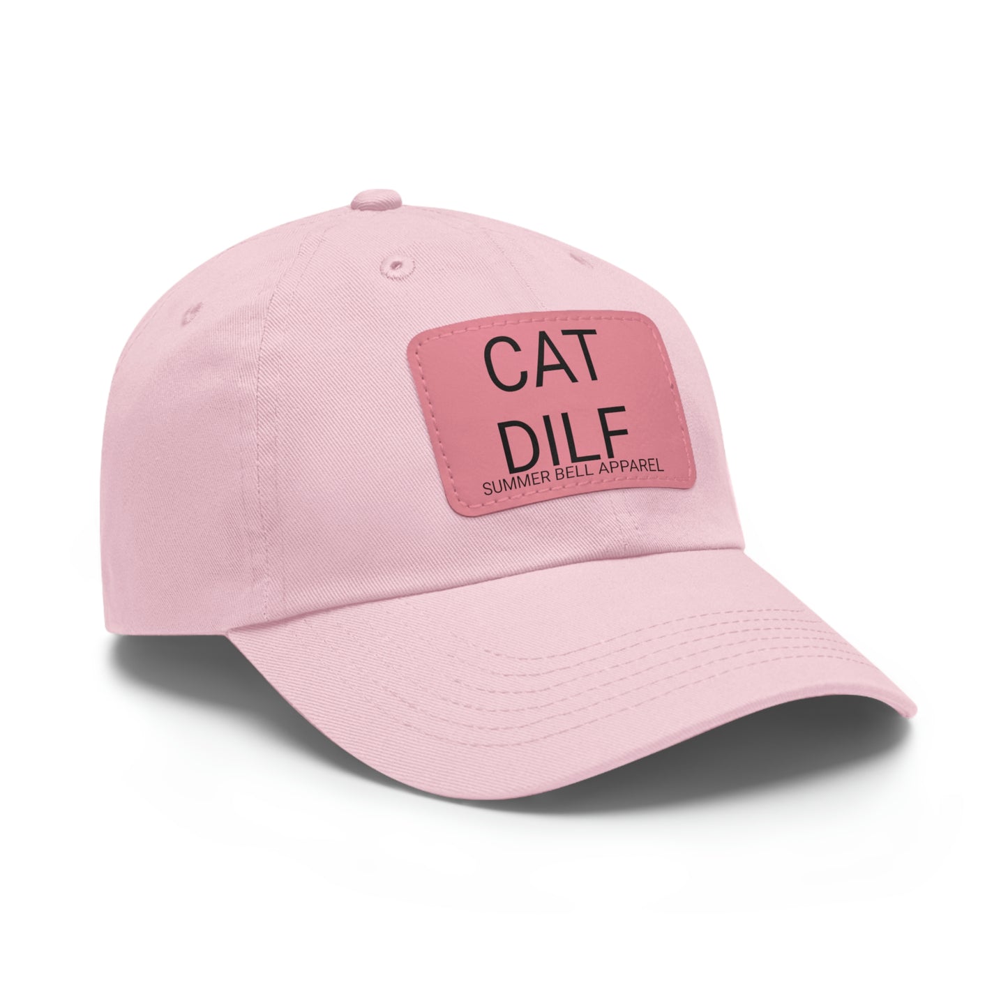 CAT DILF Hat with Leather Patch