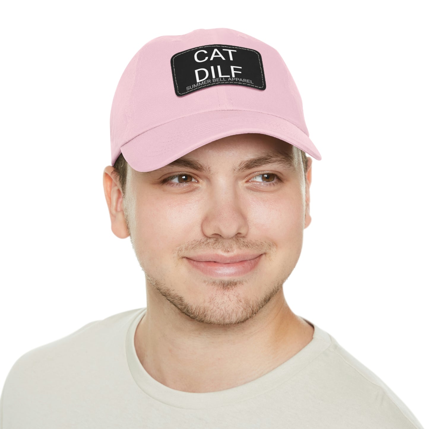 CAT DILF Hat with Leather Patch