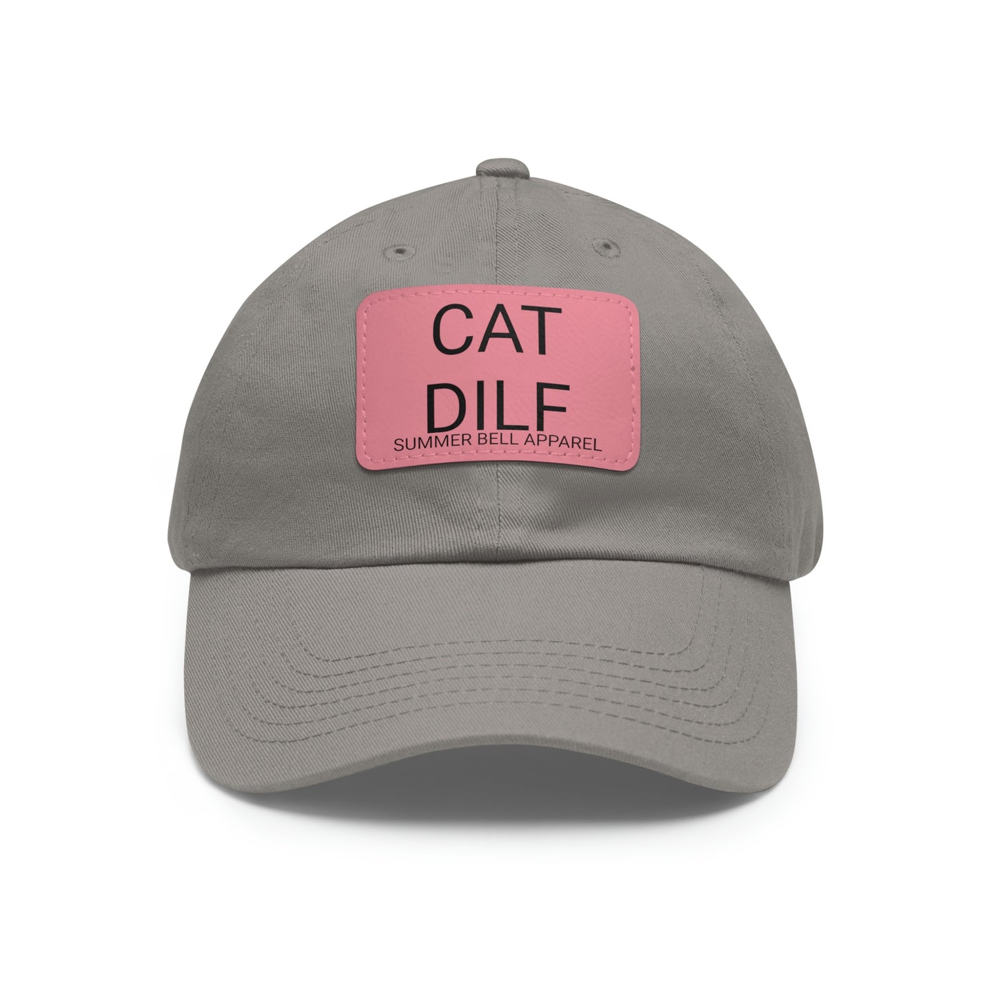 CAT DILF Hat with Leather Patch