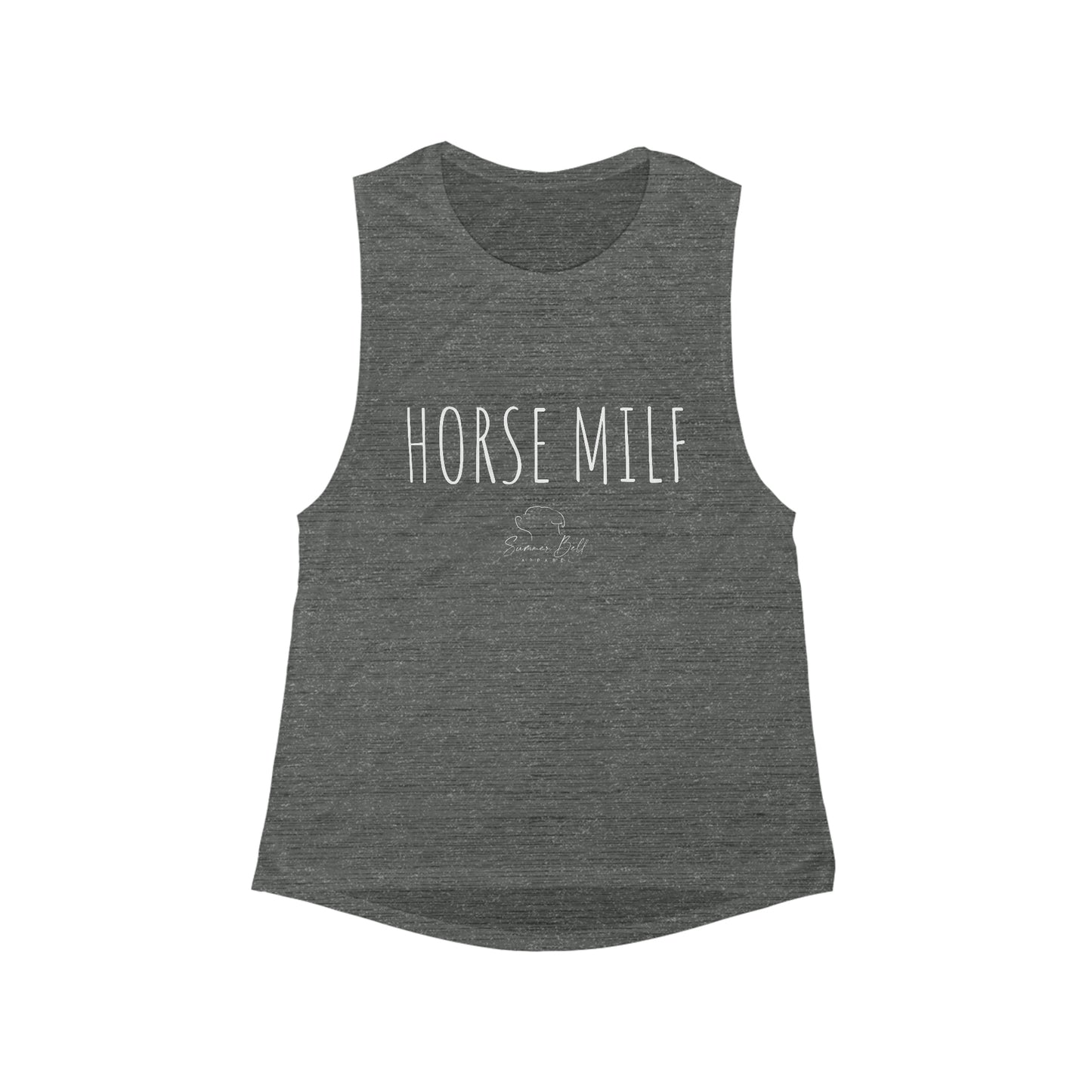 Women's HORSE MILF Muscle Tank