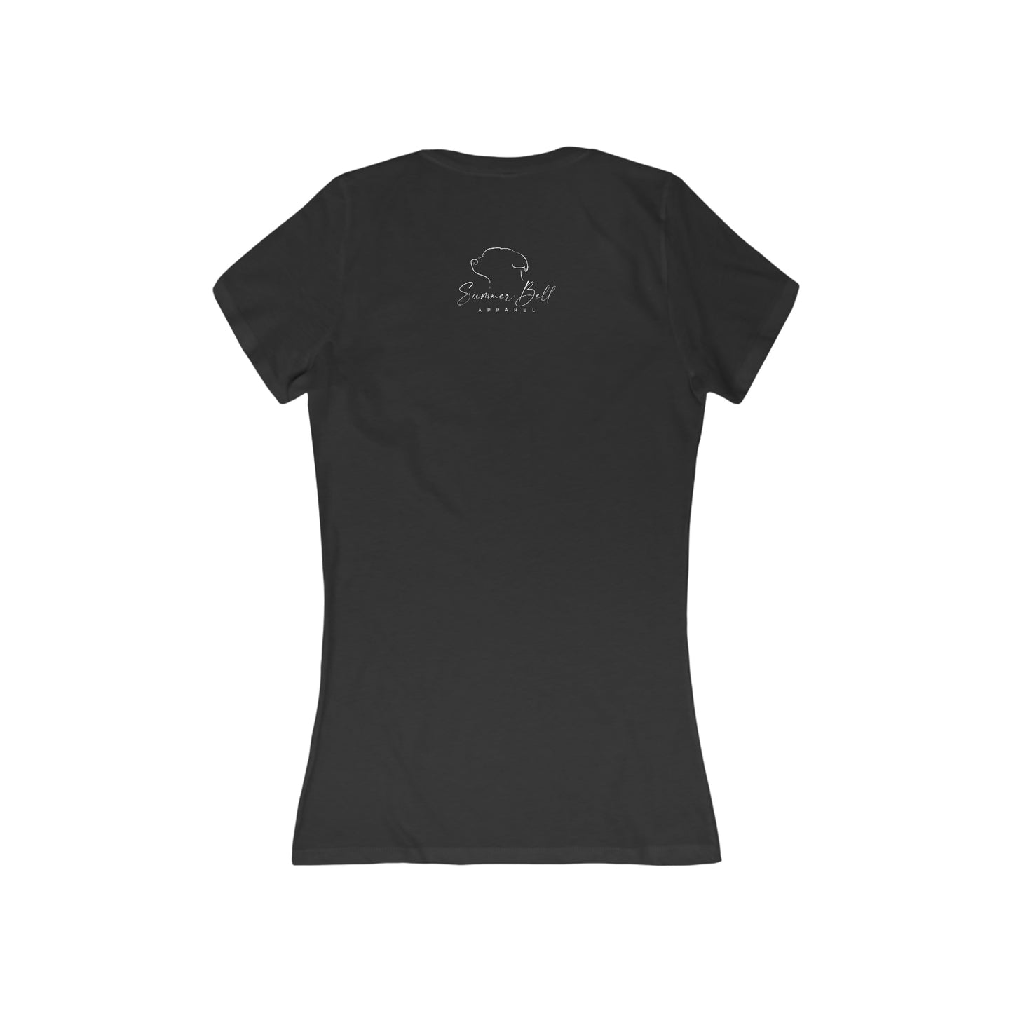 Cat MILF Deep V-Neck Tee